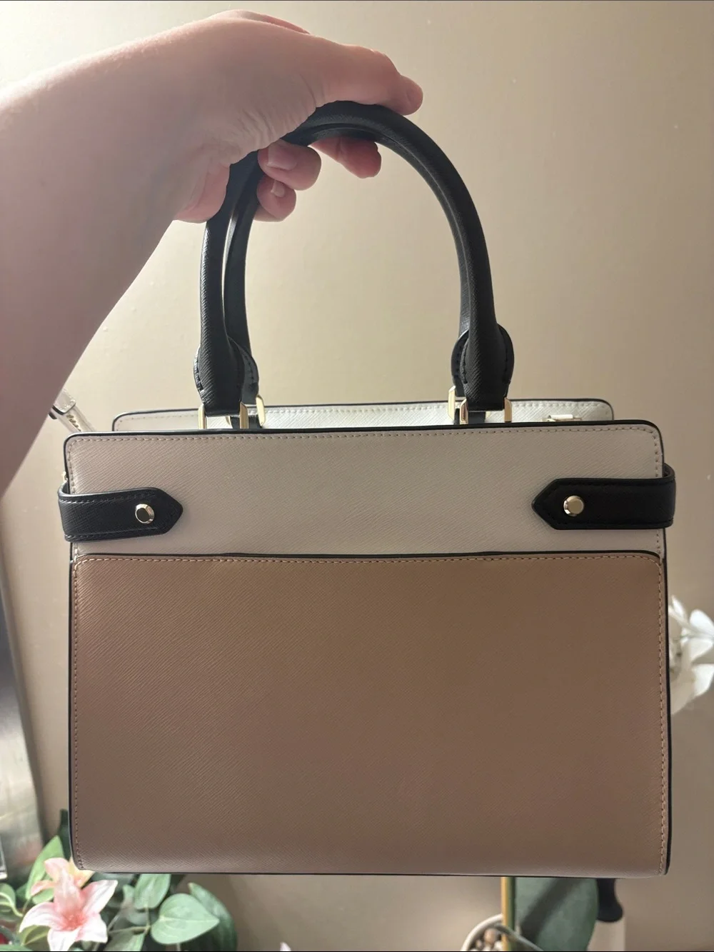EUC Kate Spade Medium Staci Handbag Satchel Colorblock